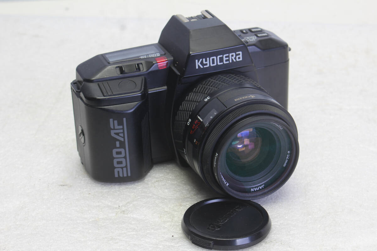 送料無料。ジャンク。作動未確認。京セラ KYOCERA 200‐AF 35‐70mmレンズセット  管理1-250910r拍卖