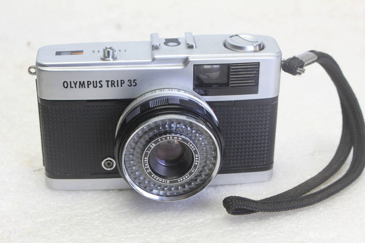 送料無料。レンズきつい曇り。オリンパス OLYMPUS TRIP 35 40mmF2.8  管理B30-250910r拍卖