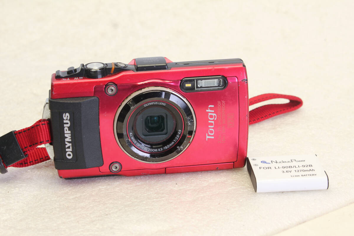 送料無料。作動未確認。ジャンク オリンパス OLYMPUS TG-3 デジカメ  管理B19-250910r拍卖