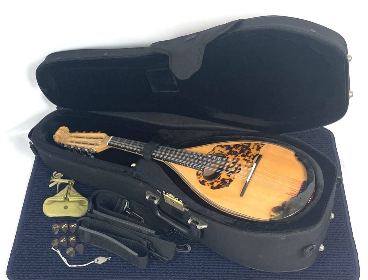 ●希少 S. Watanabe 渡辺精次 高級マンドリン スーパーライト ケース付き anno 2004 TOKYO セミオーダー マンドリン 200 特500 弦楽器●拍卖