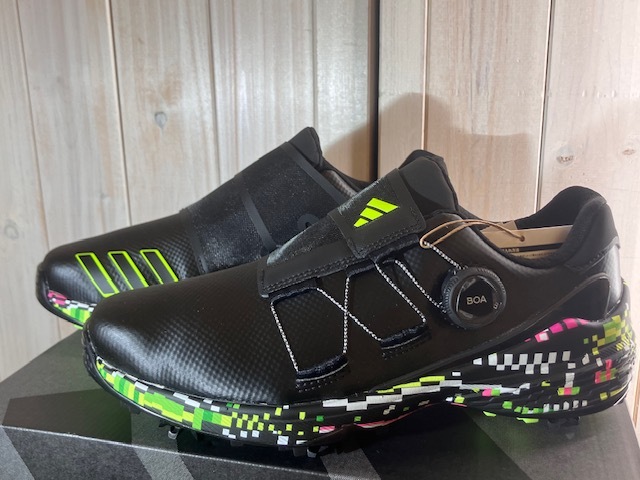 送料込み 新品 adidas アディダス 26cm US8 ZG23 BOA GLITCH IG5360 ゴルフシューズ ゼットジー23 ボア グリッチ Golf 送料無料拍卖
