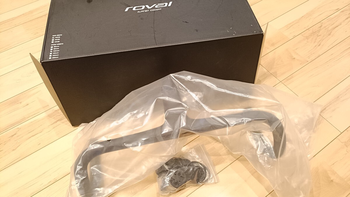 未使用品 Roval Alpinist Rd Cockpit 100mm 400mm ステム一体型 ドロップハンドル カーボン ロヴァール アルピニスト 外装拍卖