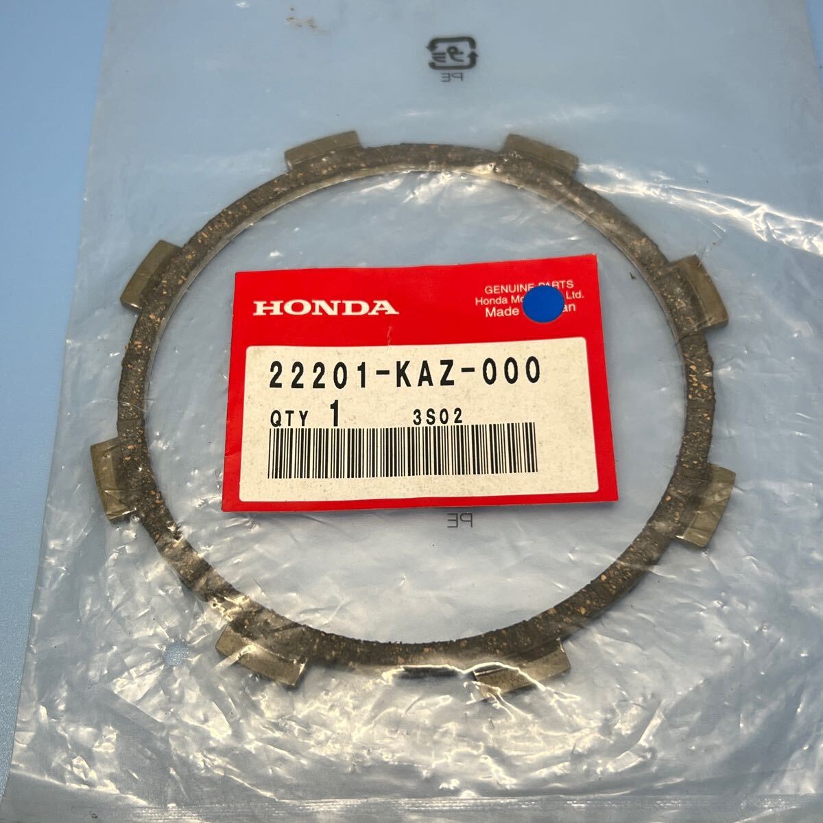 ★未使用 CBR250Four ジェイド ホーネット250 VT250F 純正 クラッチフリクションプレート 1枚 22201-KAZ-000拍卖