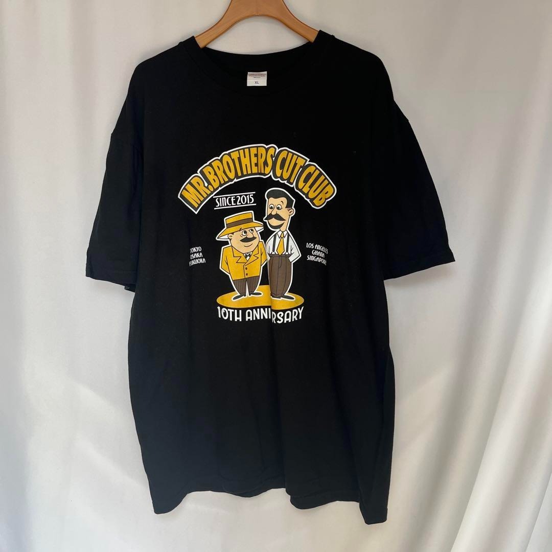 MR.BROTHERS CUT CLUB 10周年記念Tシャツ 黒XL拍卖