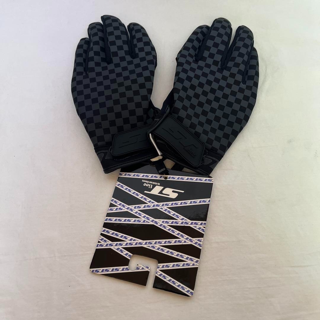 新品 ST line エスティライン S-Class チェッカー グローブ 黒拍卖