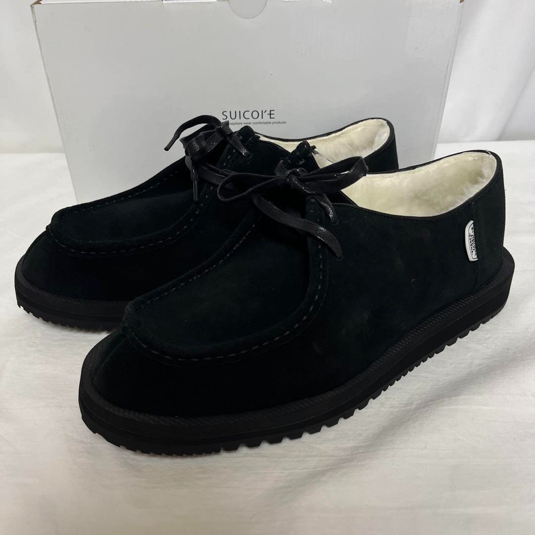 新品 suicoke ムートン モカシンシューズ 30cm ブーツ チロリアン拍卖