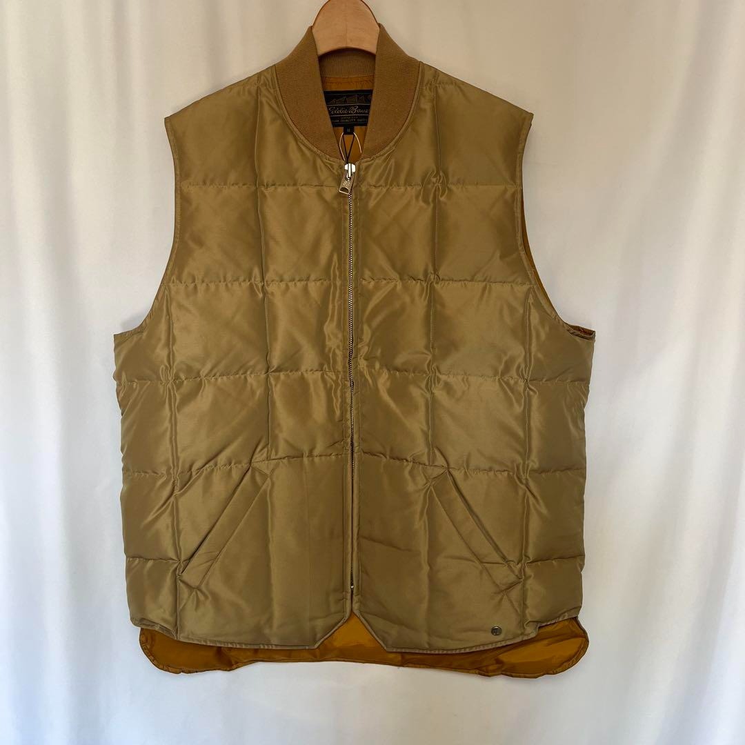 新品 エディバウアー ブラックタグコレクション カナディアンベスト ダウンM拍卖