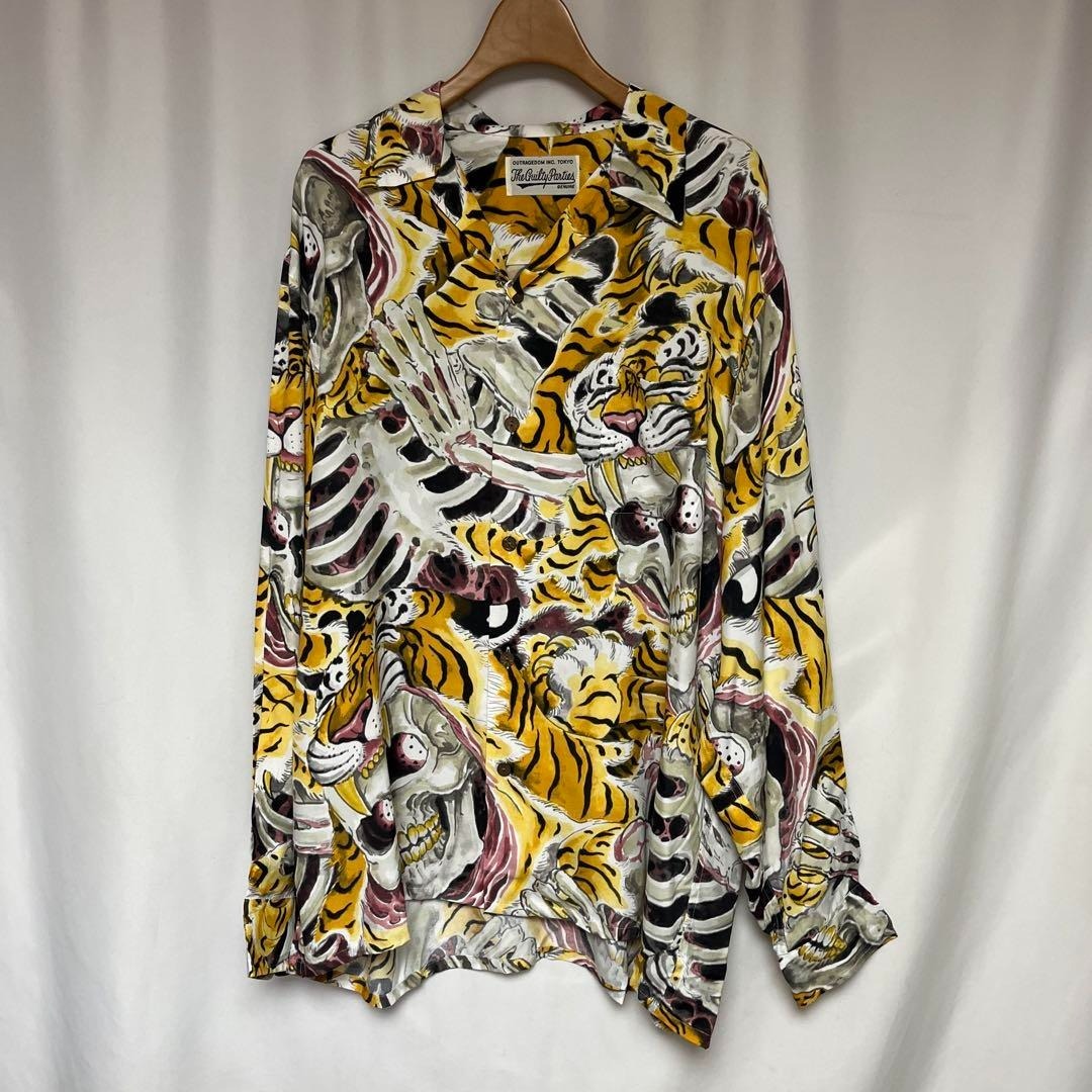 新品 WACKOMARIA TIM LEHI 総柄 ハワイアンシャツ L 虎拍卖