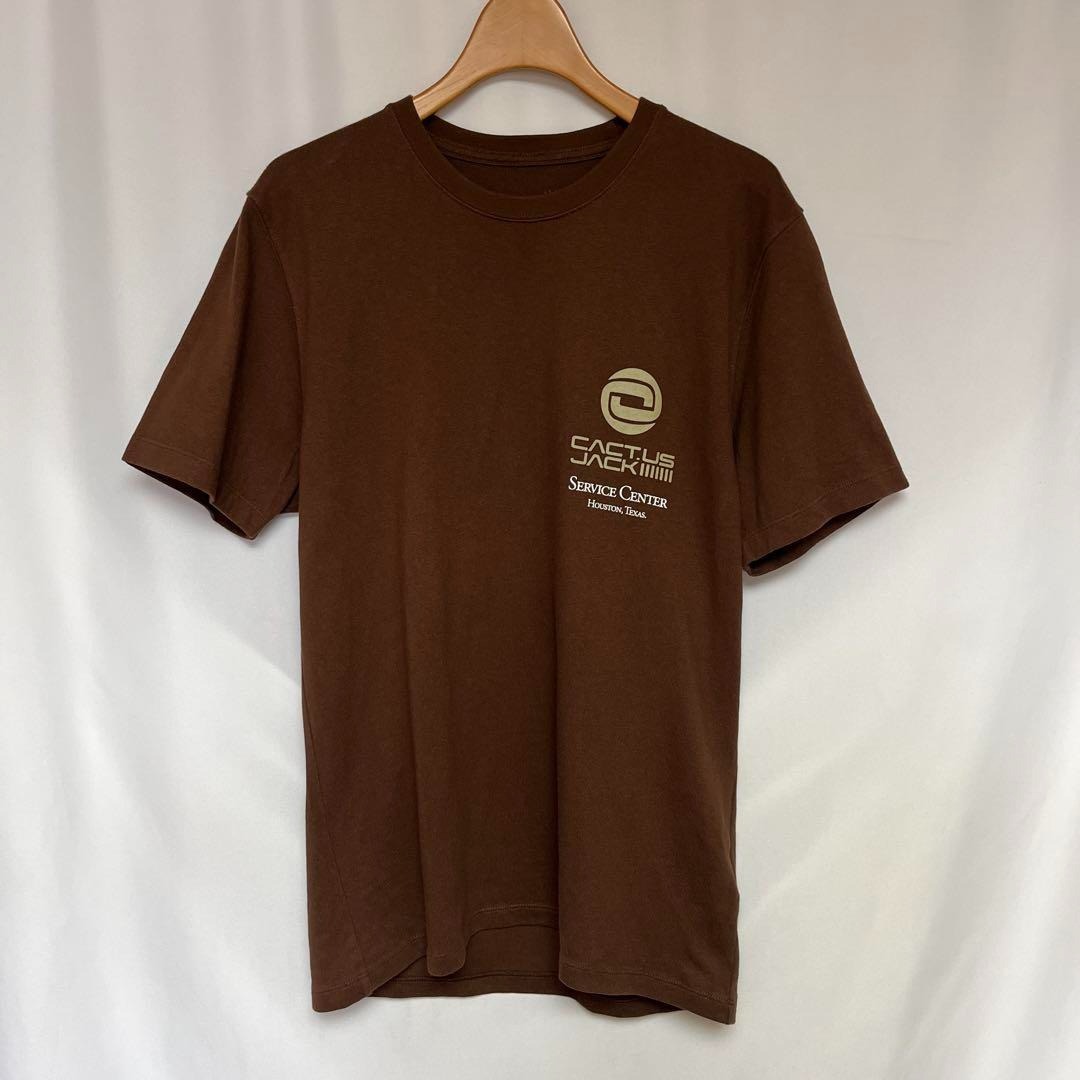 Nike × Travis Scott CACTUS JACK Tシャツ 茶M拍卖