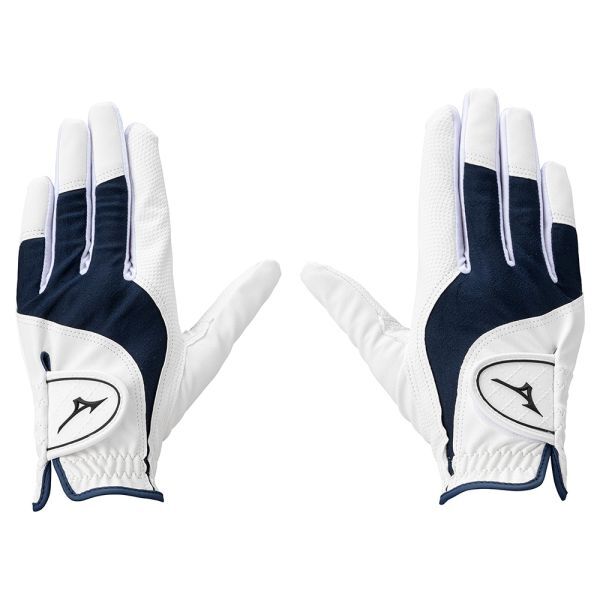 【新品】ミズノ EFIL エフィル 手袋/両手 グローブ ホワイト×ネイビー 18cm 5MGWB55414拍卖
