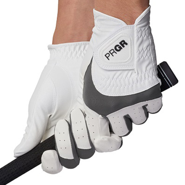 【新品】プロギア PRGR ハイ・グリップ・ハンド PG-319W 両手用 グローブ ホワイト 21cm拍卖