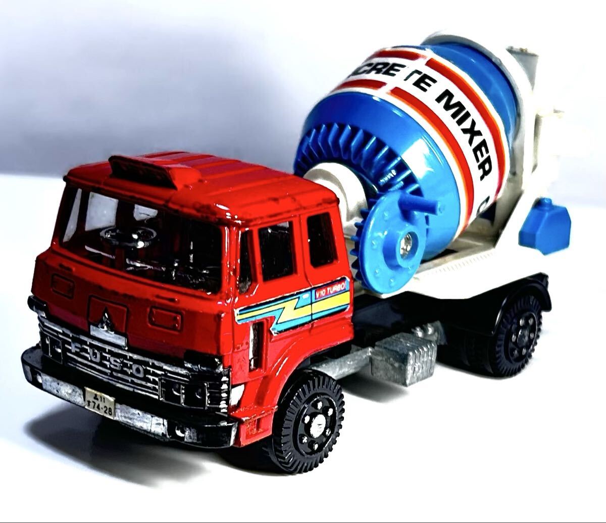 ダイヤペット ヨネザワ 三菱 ふそうトラック コンクリートミキサー車 訳あり 送料410円拍卖