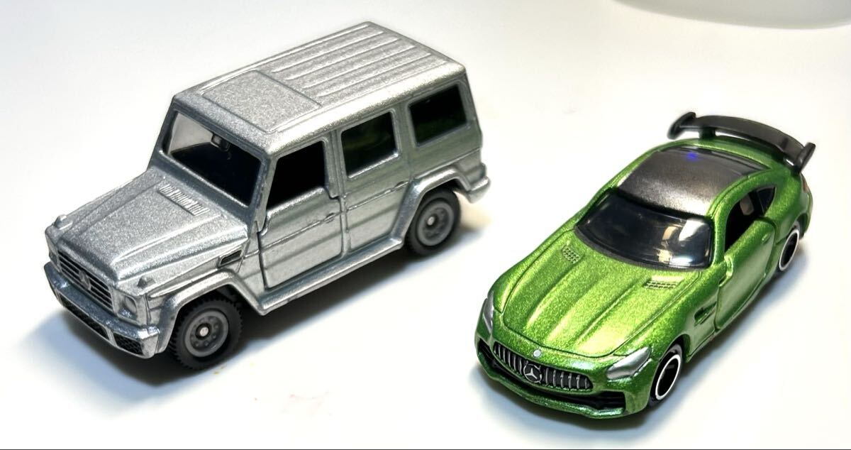 トミカ No.7 メルセデス AMG GT R No.35 メルセデス ベンツ Gクラス 2台セット 送料180円拍卖