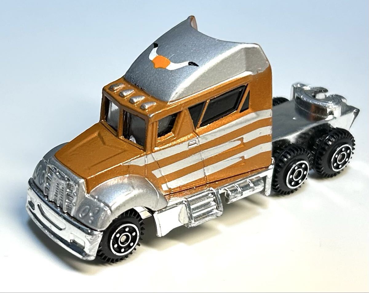 Motormax Toy Factory USA 1/64 セミトラック トレーラー モーターマックス 全長8.3cm ジャンク 送料180円拍卖