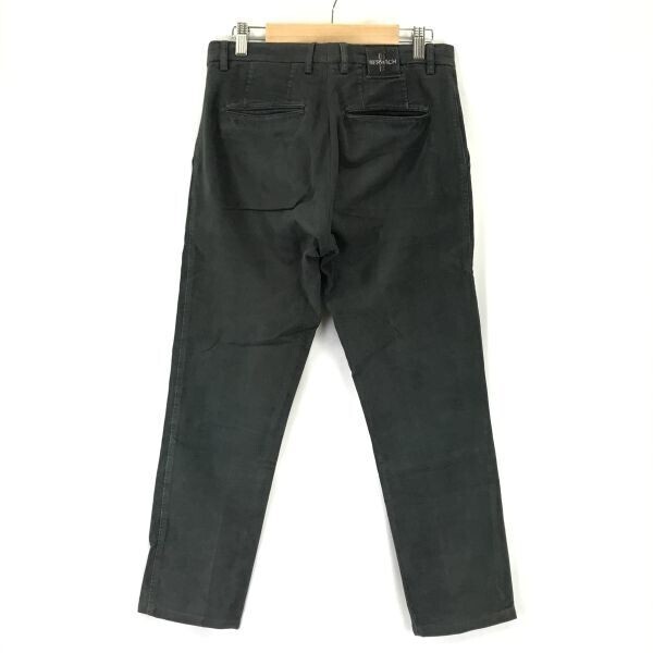 ベルウィッチ/BERWICH x BARNEYS NEW YORK★コットンパンツ【46/メンズM/股下70cm/チャコール/イタリア製】Pants/Trousers◆pBH501拍卖