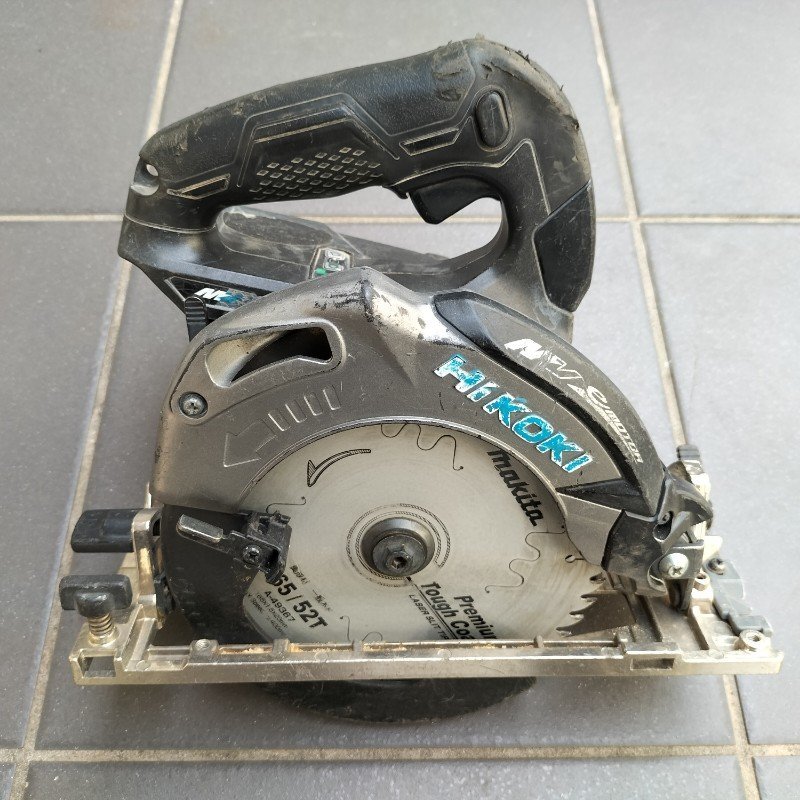 中古品 動作品★ ハイコーキ 165mm コードレス丸のこ 型番不明 本体のみ ★拍卖