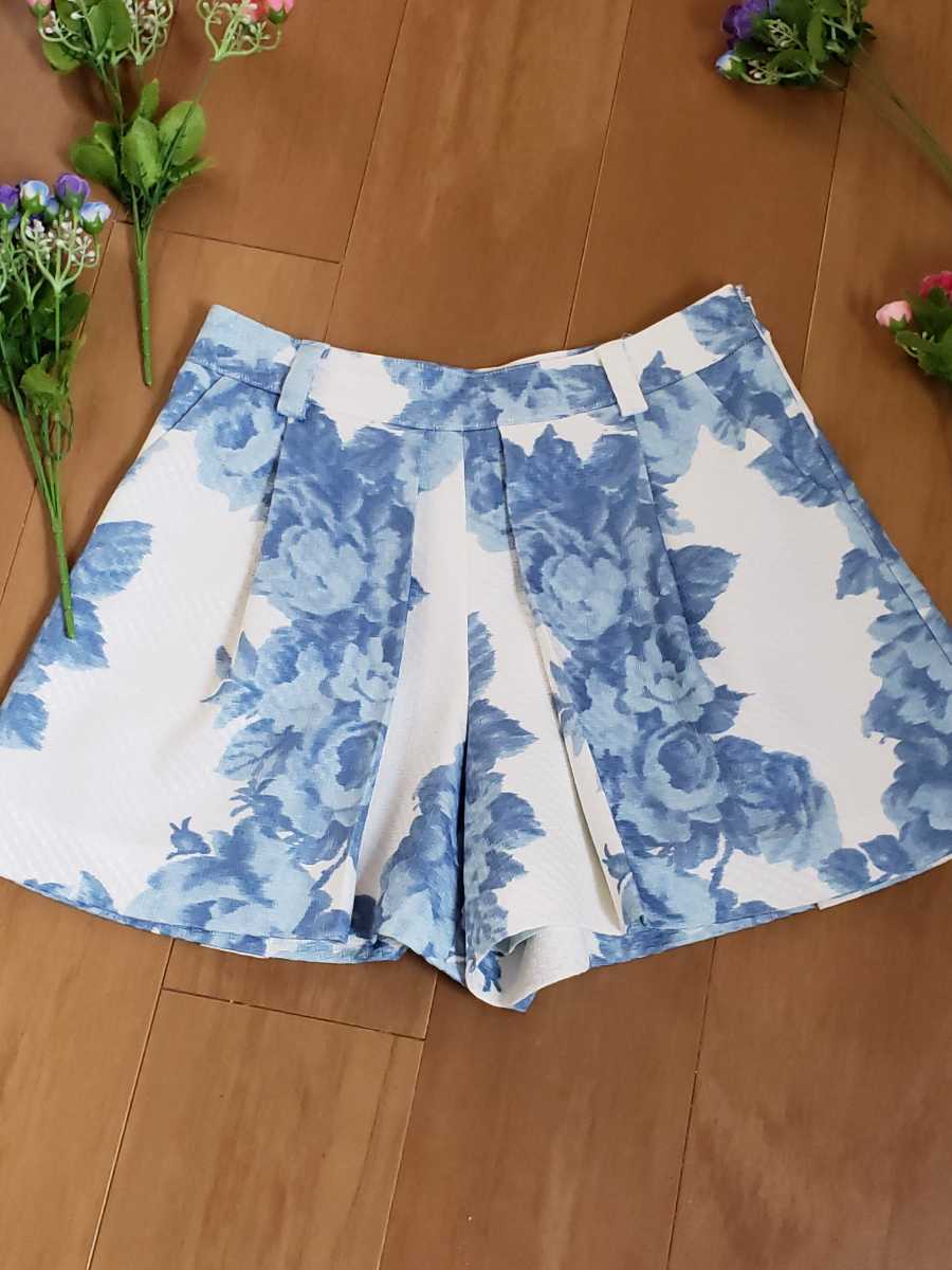 新品同様☆グレースコンチネンタル キュロット 36 ポケット付き拍卖