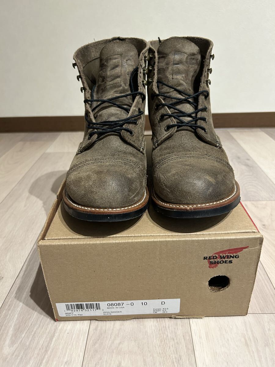 レッドウイング アイアンレンジャー 8087 28センチ 10拍卖