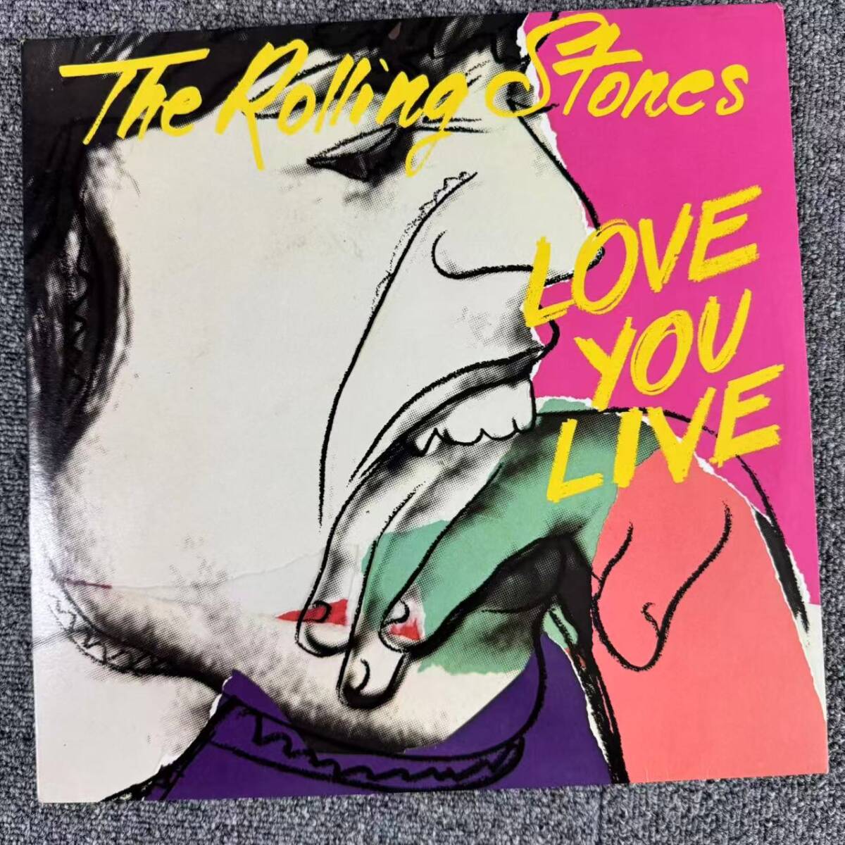 The Rolling Stones(ローリング・ストーンズ)「Love You Live」LP(12インチ)/Rolling Stones Records(COC 2-9001)/SNJ090330拍卖