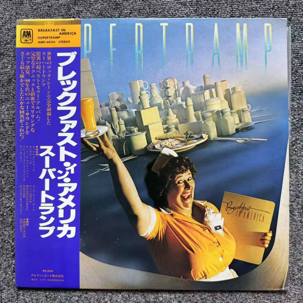 帯/Supertramp/Breakfast In America/Japan Press 79年 Obi/AMP-6034/SNJ090358拍卖