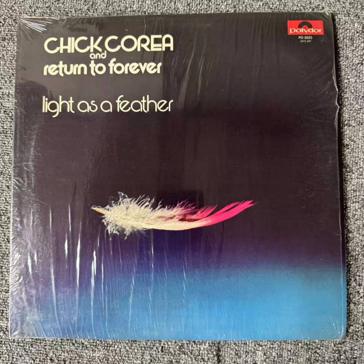 シュリンク付き Chick Corea「Light As A Feather」LP(12インチ)/Polydor(PD 5525)/ジャズ/SNJ090475拍卖