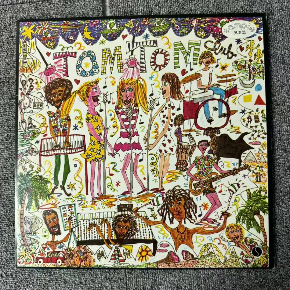 帯付 LP 見本盤 Electronic LP / おしゃべり魔女 トム・トム・クラブ - Tom Tom Club / Sire - P-11128 / SNJ090545拍卖