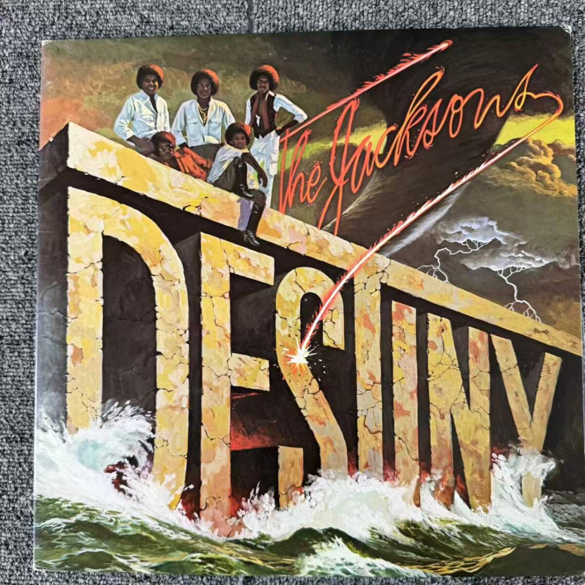 THE JACKSONS / DESTINY (LP) ジャクソンズ マイケル・ジャクソン 25.3P-204/SNJ090815拍卖