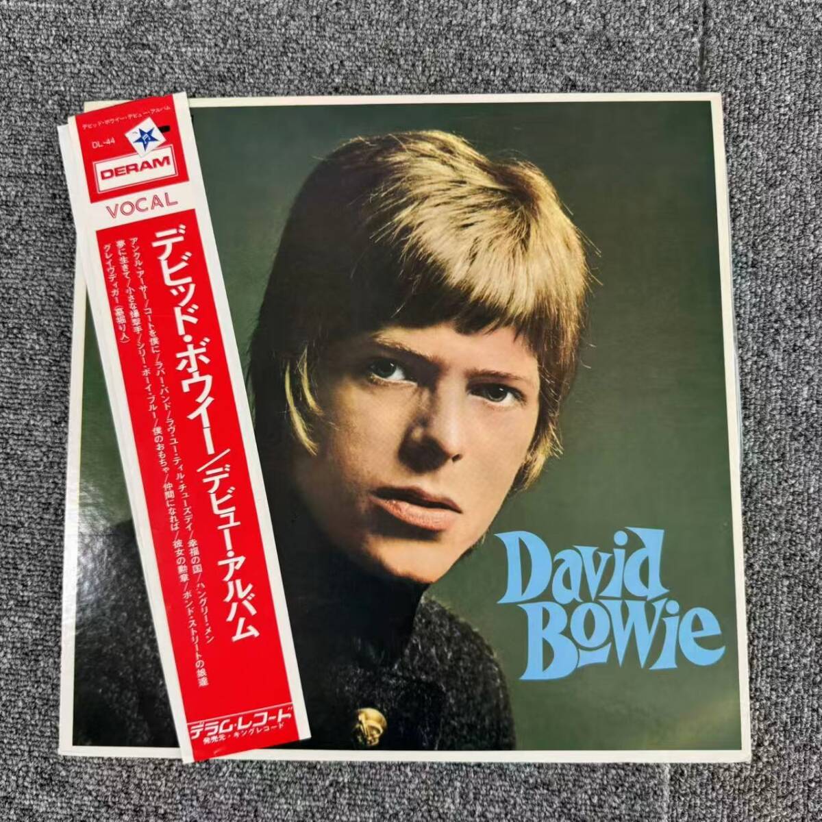 美盤/帯付LP/David Bowie David Bowie/デビッド・ボウイー デビュー・アルバム DL44 キング /SNJ091744拍卖
