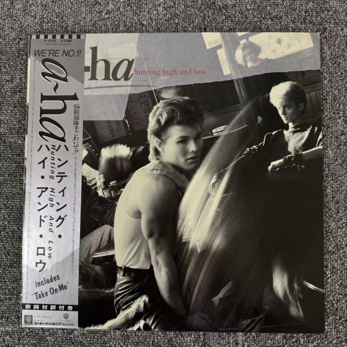 美盤 帯付 a-ha「Hunting High And Low」LP(12インチ)/Warner Bros. Records(P-13153)/洋楽ポップス/SNJ100115拍卖