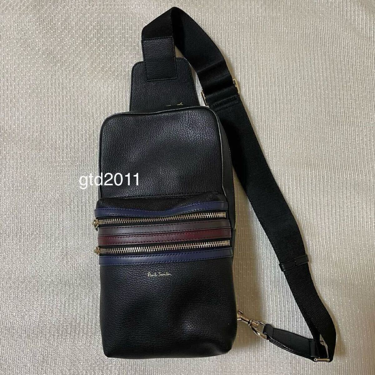 ポール・スミス◇ボディバッグ◇レザー◇鞄◇カバン拍卖