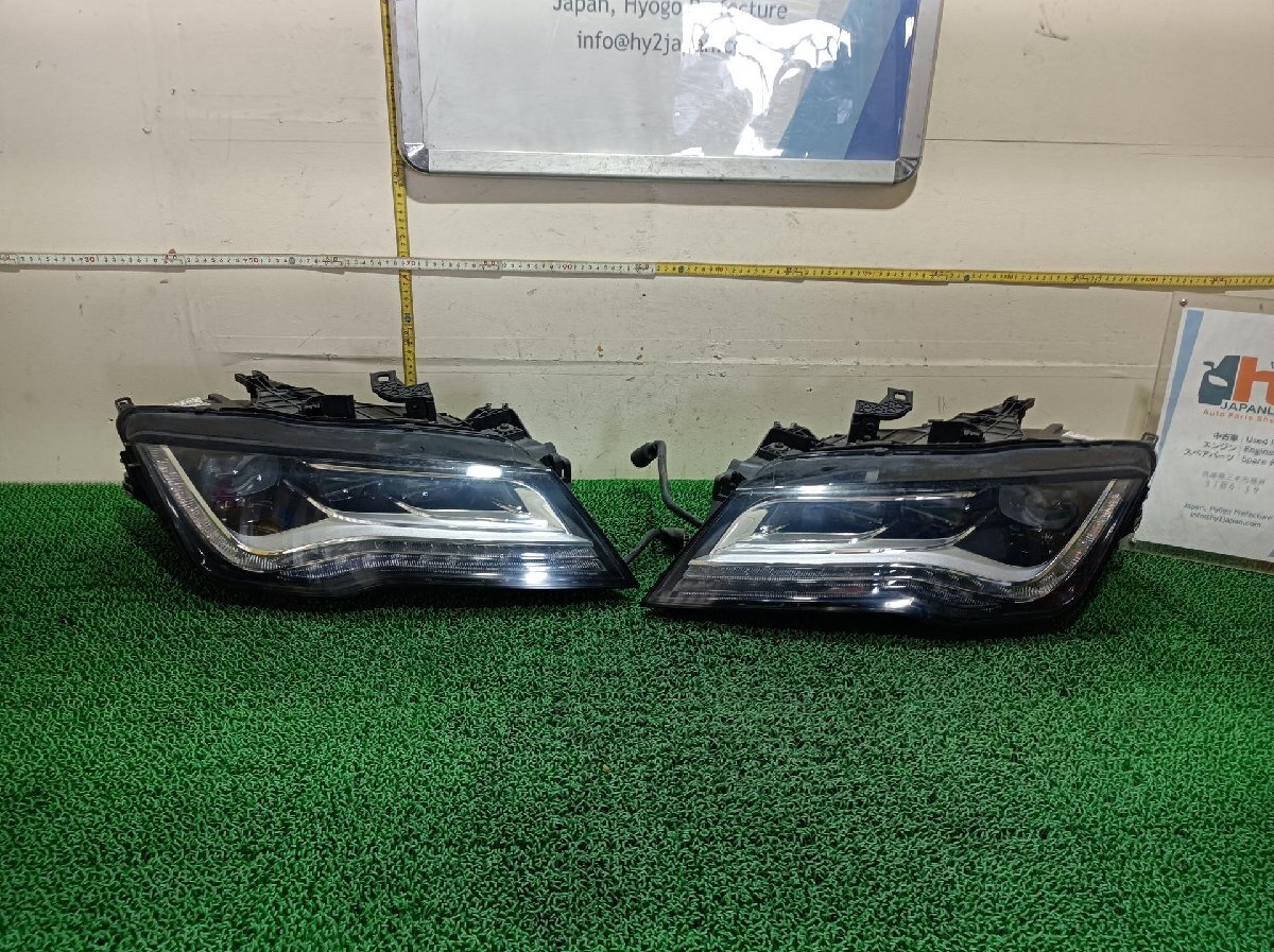 アウディ ヘッドランプ ヘッドライト 左右 A7 DBA-4GCGWC 4GCGWC 2013 3.0 TFSI クワトロ #hyj NSP269656拍卖