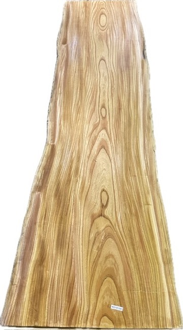 W0191041 ケヤキ 杢 木裏 一枚板拍卖