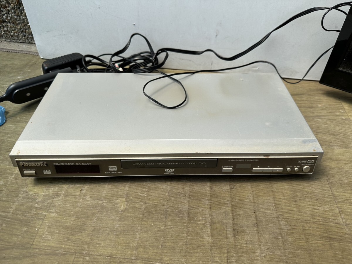 Panasonic DVDプレーヤーDVD-S390Y拍卖