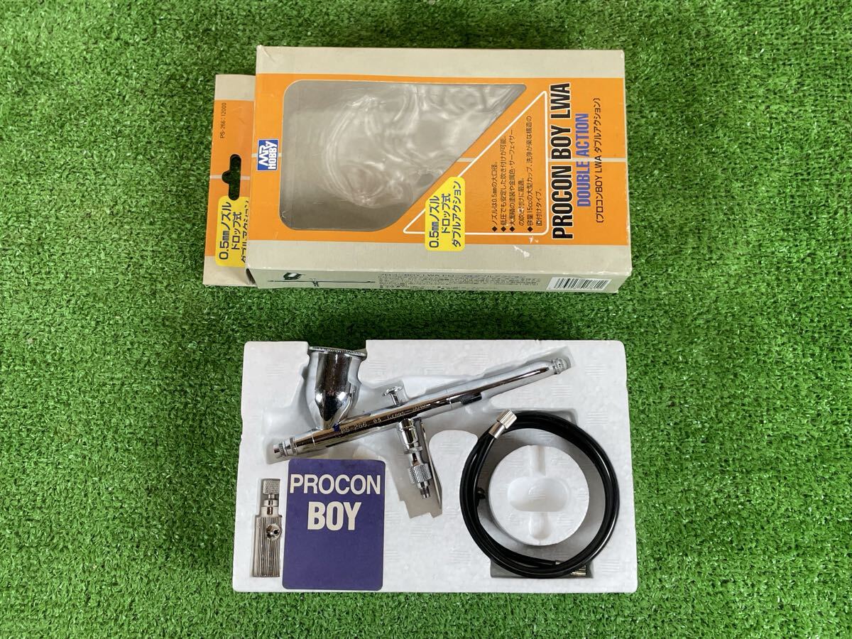 9B55 GSI クレオス PS-266 プロコンBOY LWA ダブルアクション エアブラシ 現状品拍卖