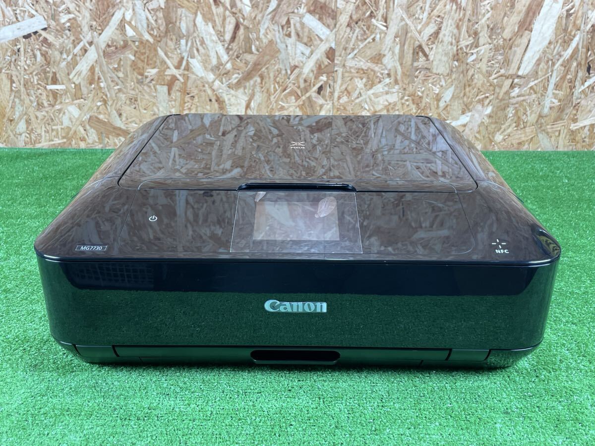 9B90 Canon キャノン PIXUS MG7730 複合機 プリンター インクジェットプリンター 通電OK 現状品拍卖