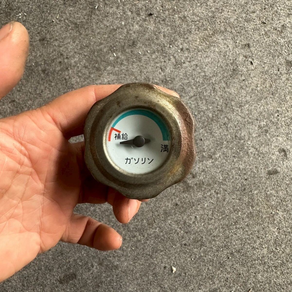 シャリー フューエルゲージ 当時物 タンクキャップ cf50 cf70 燃料ゲージ フューエルメーター拍卖