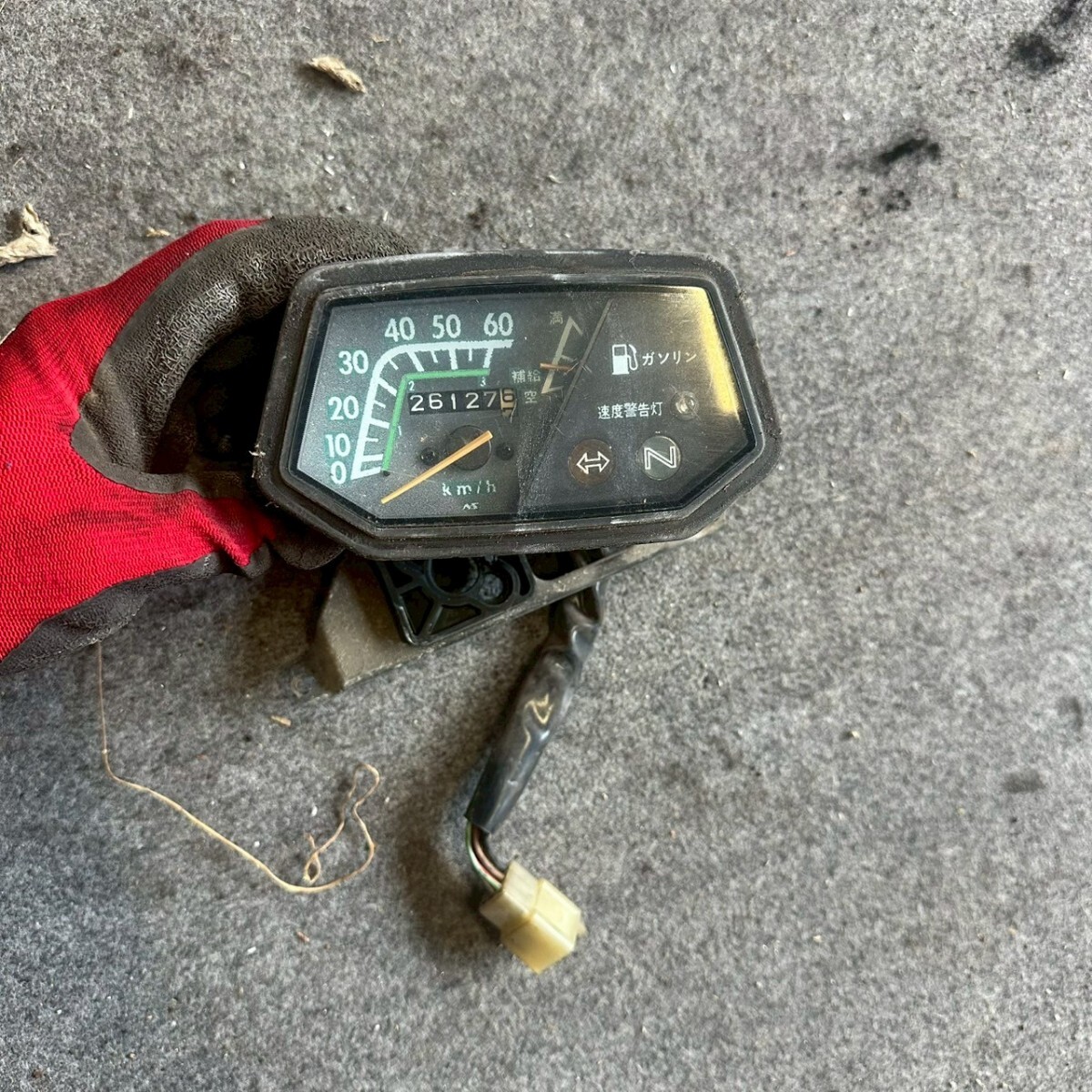 シャリー 角目シャリー メーター 純正 cf50 cf70拍卖