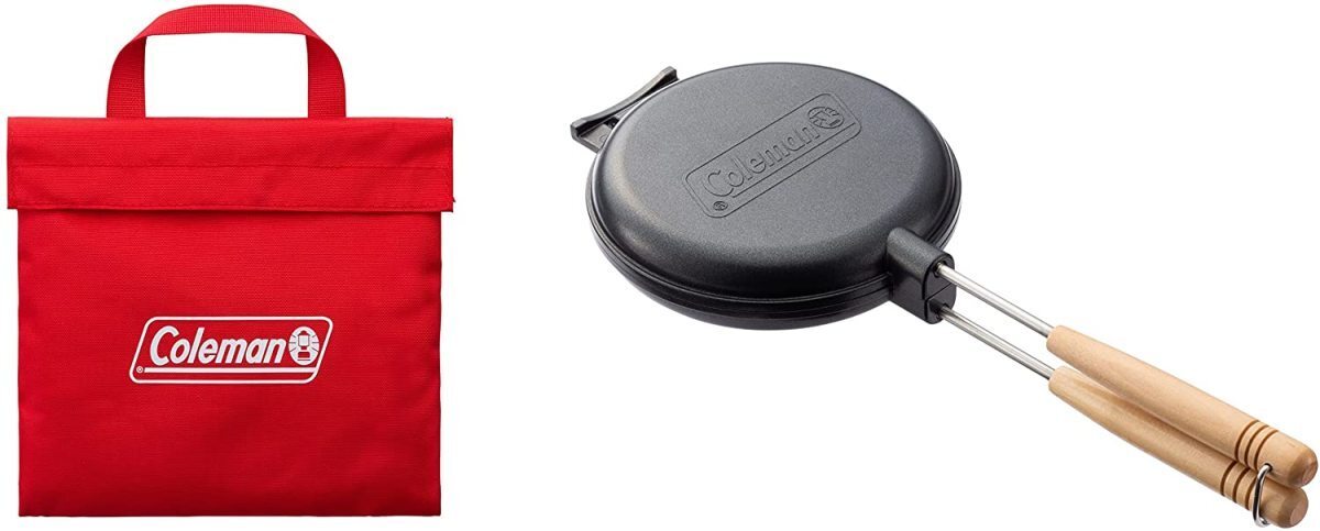 コールマン(Coleman) ダブルパンクッカー リミテッド 2000039202 キャンプ フライパン 限定版キャリーケース・レシピブック付拍卖