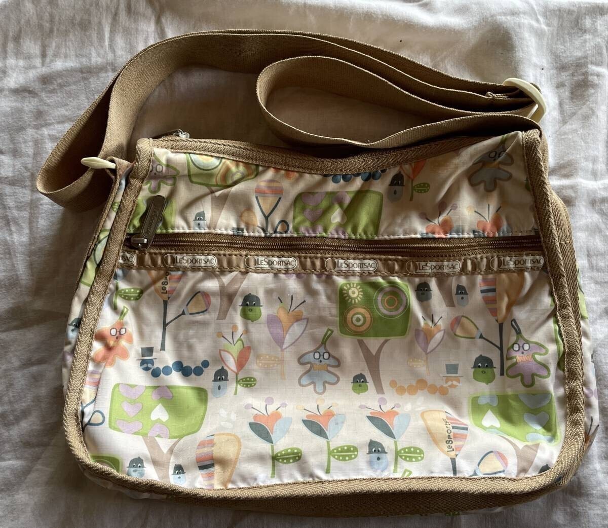 レスポートサック ポーチ  ショルダーバッグ カラフル 長期保管品拍卖