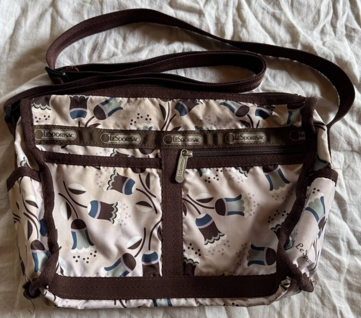 レスポートサック ショルダーバッグ ポーチ 柄物 定番 花柄拍卖