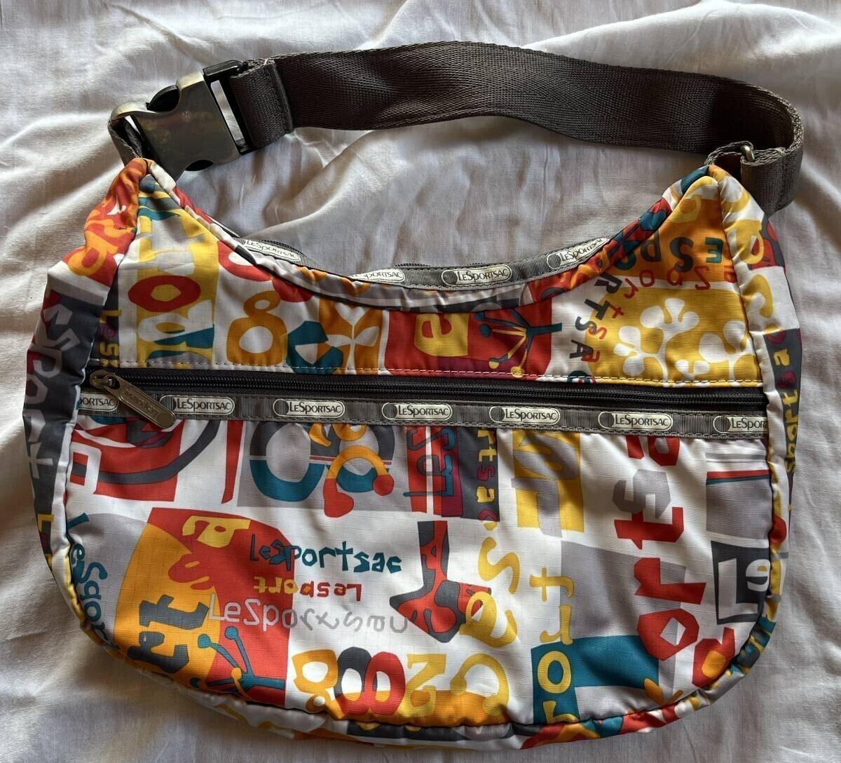 LeSportsac レスポートサック バッグ ハンドバッグ カラフル オレンジ拍卖