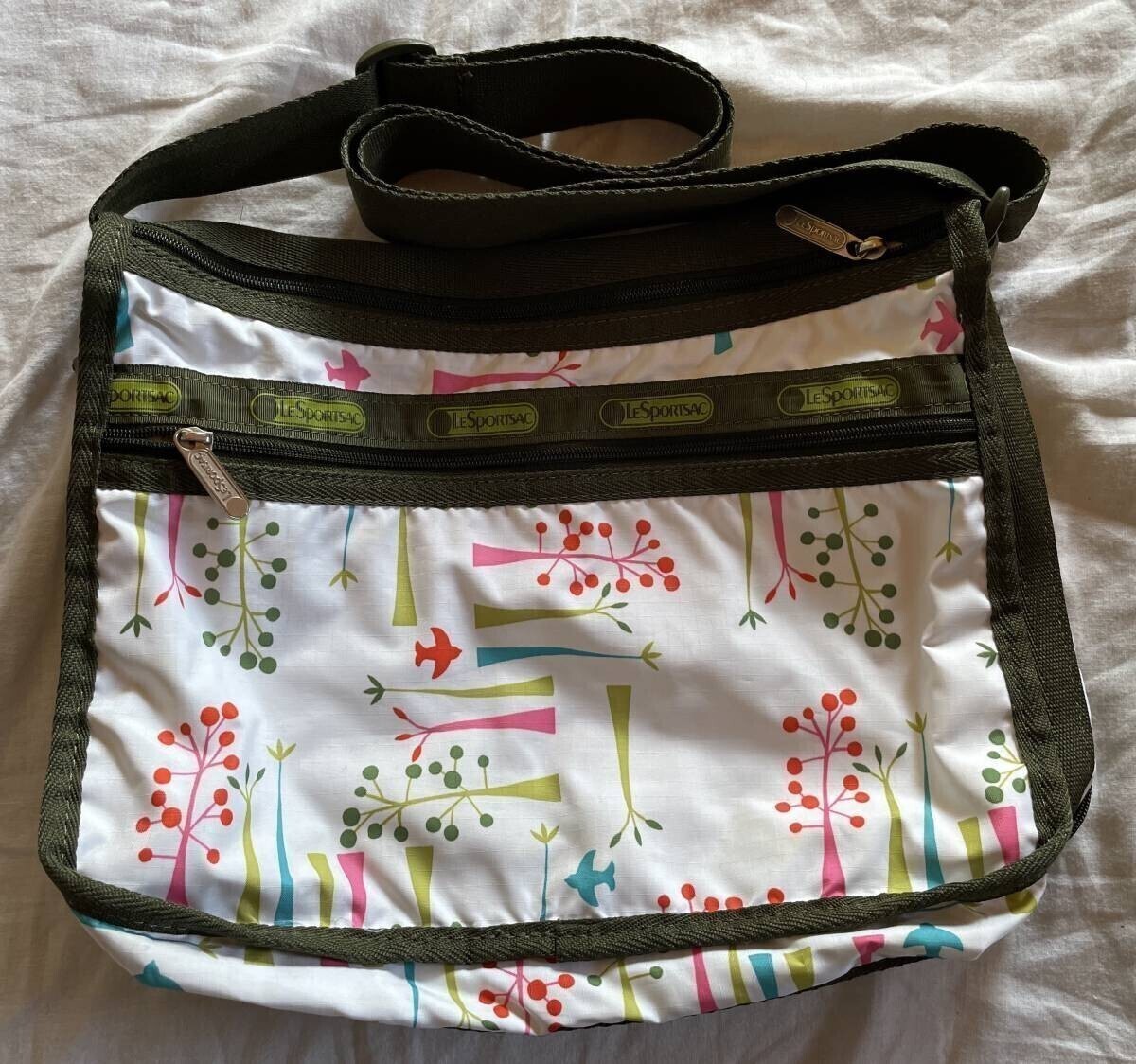 レスポ トートバッグ カラフル 長期保管品 ショルダーバッグ 木拍卖