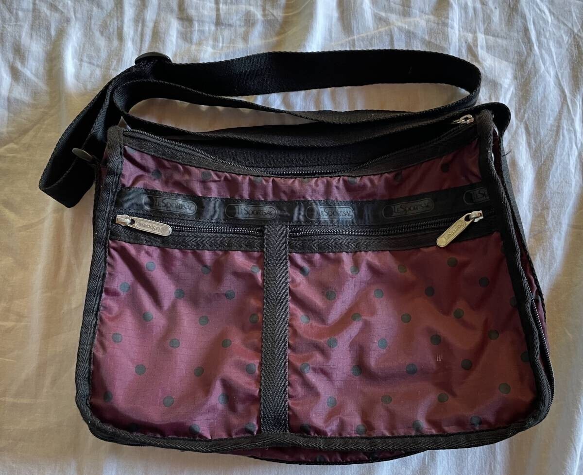 レスポートサック ショルダーバッグ てんとう虫柄 定番拍卖