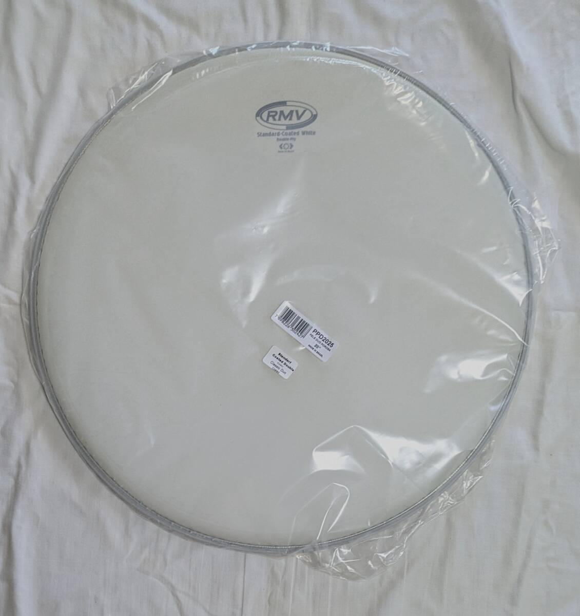 ■RMV PPD Series Coated Head 20inch バスドラム用 パーカッションでお馴染みのブラジル製。Double Ply Coated 新品 即決です!!拍卖