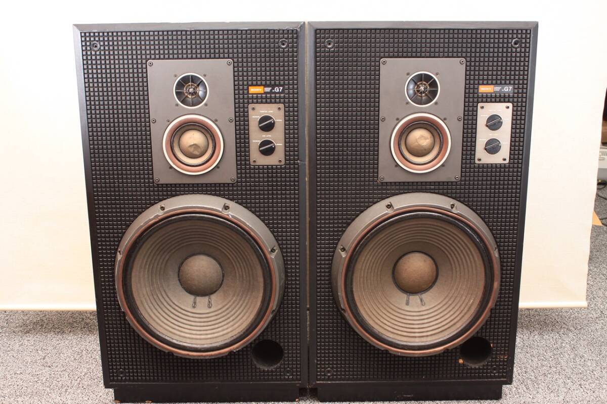 〓ジャンク〓 SONYソニー SS-G7 スピーカーペア @5782拍卖