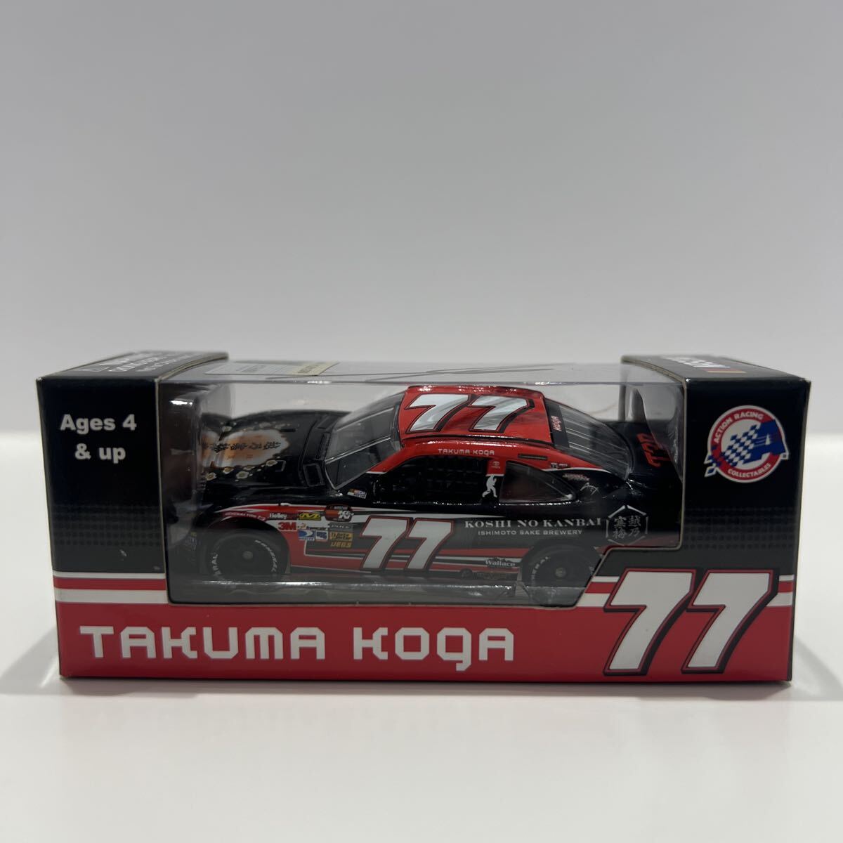 ミニカー 1/64 ナスカー 古賀琢麻 越乃寒梅 2019 トヨタ カムリ TOYOTA camry NASCAR #77 ミニカー拍卖