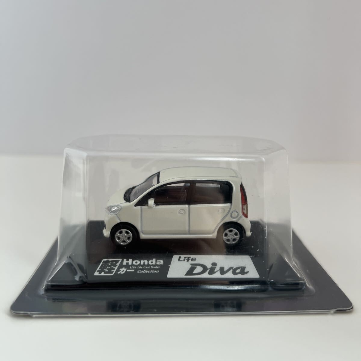 1/64 童友社 軽カーコレクション ホンダ ライフ ディーバ HONDA LIFE DIVA 白 ホワイト ミニカー拍卖