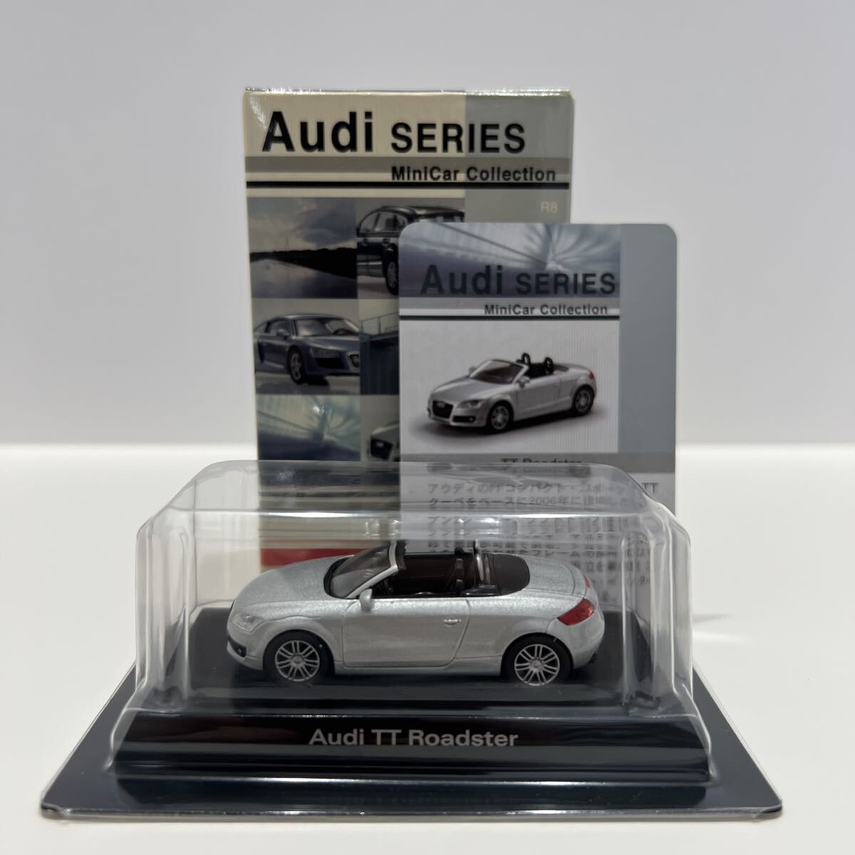 1/64 京商 アウディ シリーズ TT Roadster シルバー 銀 2006 audi ロードスター オープンカー KYOSHO ミニカー拍卖