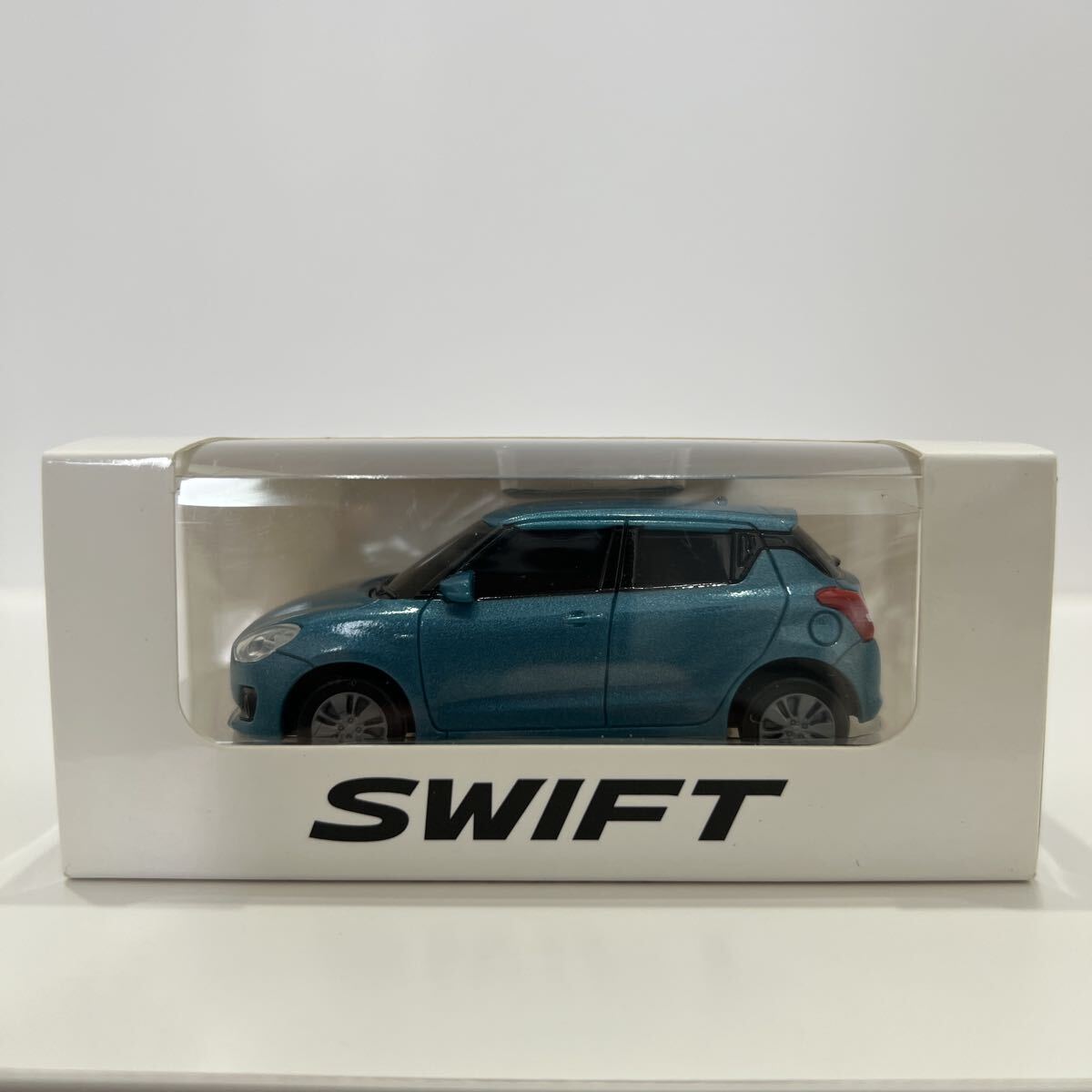非売品 スズキ スイフト プルバックカー SUZUKI SWIFT プルバックカー ミニカー ネオンブルーメタリック ミニカー カラーサンプル拍卖