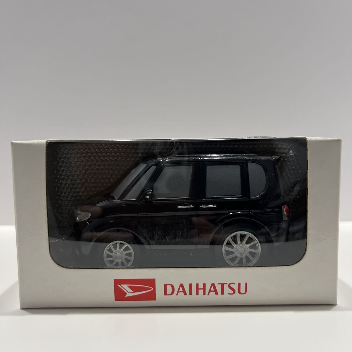 非売品 ディーラー特注 DAIHATSU TANTO custom ダイハツ 2代目 タント カスタム 黒 ブラック L375s プルバックカー ミニカー拍卖